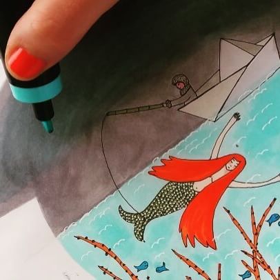 Making of
#art #illustration #drawing #draw #illust #picture #artist #sketch #sketchbook #paper #pen #pencil #artsy #instaart #beautiful #instagood #gallery #masterpiece #creative #photooftheday #instaartist #graphic #graphics #artoftheday #studio #marker - Julie Zetz 🇮🇹💕 (@baysanyuksel)