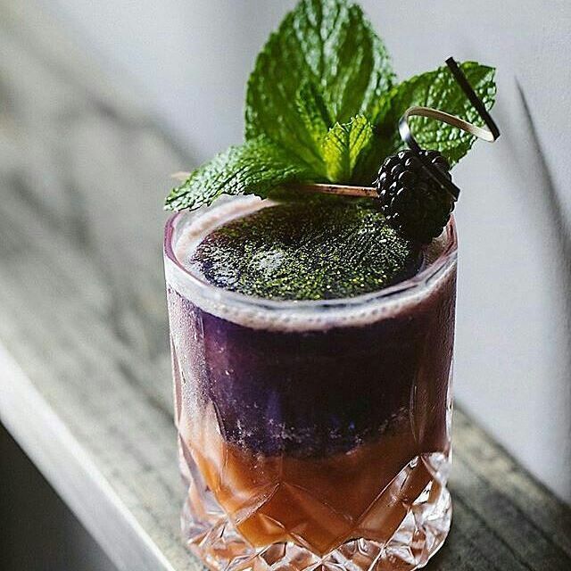 "Unigroni" 🦄 Appleton Estate, Signature blend of Cinzano Bianco & Cinzano 1757, Lime, Mango, Vanilla, Yogurt, Campari by @joshuaanthonycampbell of @leyendabk negroniweek2017 (June 5-11)
.
.
.
#drink #drinks #pub #bar #liquor #barmen� #cocktail #cocktails #mojito #coctel #wine #yummy #mixology #happyhour #cheers #gin #vodka #tequila #rum #whiskey #bartender #drinkup #party #barman #alcohol #коктейль #whisky #бар #booze #thirsty - Mark Anthony (@chindemifranco)