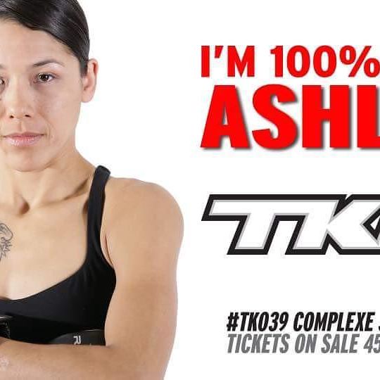 Make sure to tune in and watch @miss.thaiboxer fight tomorrow at #TKO39 which will be live on #UFCFightPass . All the best Ashley 👊 - Макс Матжиков (@ataher33)