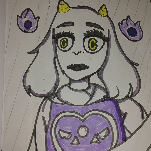 hello death toriel (i forgot the red line lol)
#sketchbook #tattos #artist #tumblr #artistic #artists #arte #dibujo #myart #nawden #illustration #graphicdesign #graphic #illustrator #colour #artoftheday #trending #drawings #markers #paintings #watercolor #ink #sketch #masterpiece #awesome #vsco #viral #photoshop #bright #pencilguys - Julie Zetz 🇮🇹💕 (@imaginexbts)