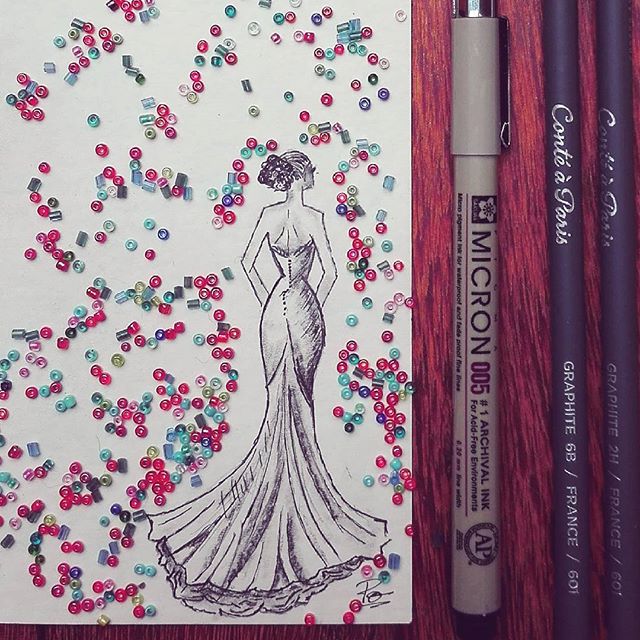 Perles 
#pathetictimes
#art #illustration #drawing #draw #dessin #picture #artist #sketch #sketchbook #paper #pen #pencil#dress #robe #artsy #instaart #beautiful #instagood #gallery #masterpiece #creative #photooftheday #instaartist #graphic #graphics #artoftheday - Independent Visual Artist (@mie_de_pain)