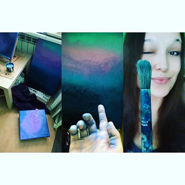 to be continued...new backgrounds made for some new stellar paintings... can't wait to finish them 🎨🌌😁🌲😘🐺🐰 🌠
#art #artistsofig #polishartist #iheartspace #stellar #painting #painter #veganartist #polishgirl #LoveSilesia #acrylic #galaxy #canvas #vegan #vegangirl #govegan #pictoftheday #igerspoland #me #brunette #smile - Gagan budiman (@matkaboskaczabanoska)