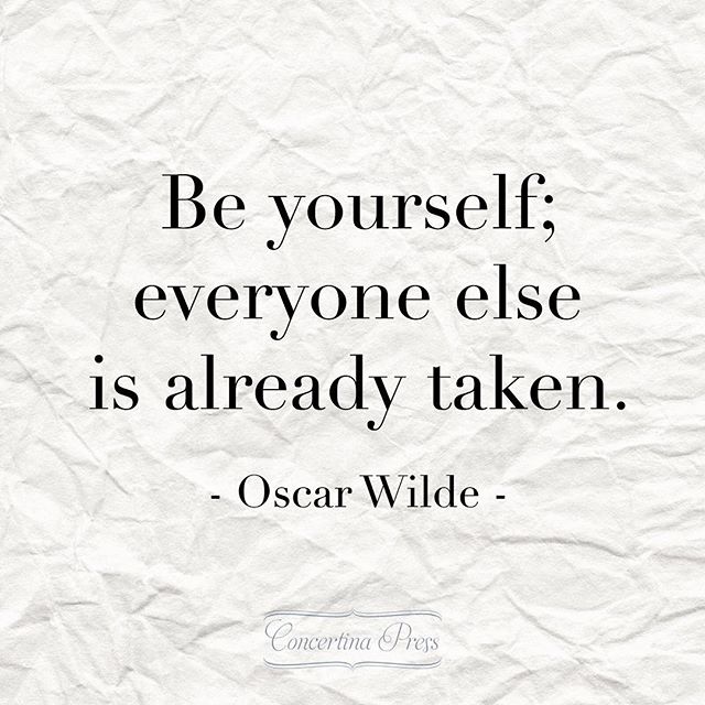A card was given to my on my half birthday with this quote, a great tip from Oscar Wilde.  The only caviat I'd add is be yourself apart from when you can be Madonna 😂. So true though. #oscarwilde #inspirationalquotes #inspirational #beyourself #beyourselfalways #instainspo - D O M I N I K A 🙋🏼/ 23 / 🏋🏽/🇨🇿 (@spacelikethis)