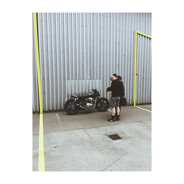 Shooting Wrenchmonkees SS18 with @hrlanghoff⚡️ #oldcolleagueturnedmodel #facebookcasting #lategram - Marjorie Samlow (@nannamarielund)