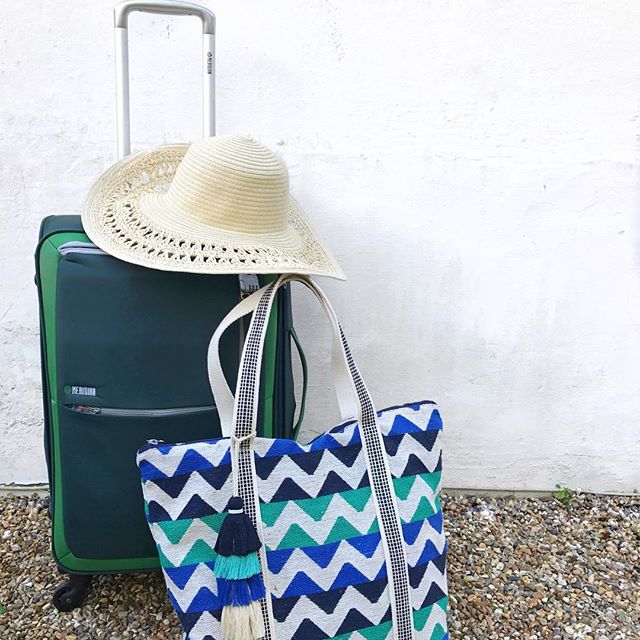 7 bikinis for 7 days... I'm still trying to get my head around this whole 'pack light' thing 👙All packed and ready for the sun! ☀️ - Living_m.j. ✌🏼️💕 (@georgia_furness)