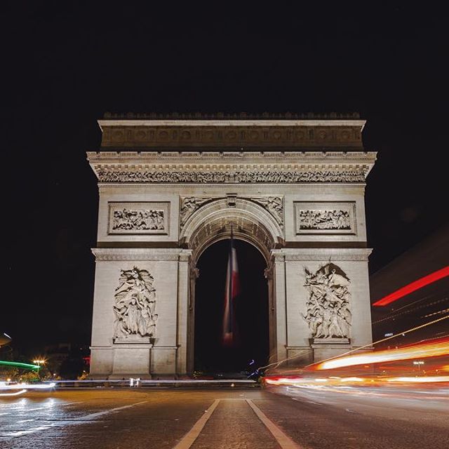 From my recent vacation photo walk. No matter how many times I see the Arc I am still impressed. Day or night. And this year I finally shelled out the money to go to the top. If you have the chance, do the tourist thing and go up during sunset and make a memory. .
5D mkiii. Canon EF 24-105 f/4. ISO 200. 32mm. f/11. 5sec.
.
.
#photography #travel #adventure #goals #paris #longexposure #moodygrams #weekly_feature #nightphotography #teamcanon #canon5dmarkiii #wanderlust #arcdetriomphe #tourist - @DOKISS33 (@anotherwhen)