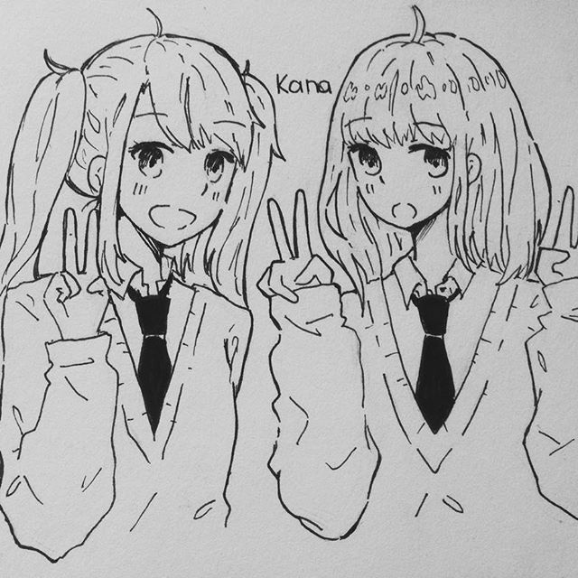 Last day of school. Ehe I cried. 
Have a great summer everyone~ 
#animedrawing #anime #animegirl #drawing #illustration #art #sketch #artwork #artist #girl #school #summer #schoolgirl - V E R O N I C A    M U Ñ O Z (@kannachyo)